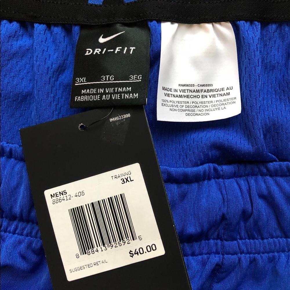 Nike training shorts  DRI-FIT for men SZ 3XL,  NWT - Picture 7 of 7
